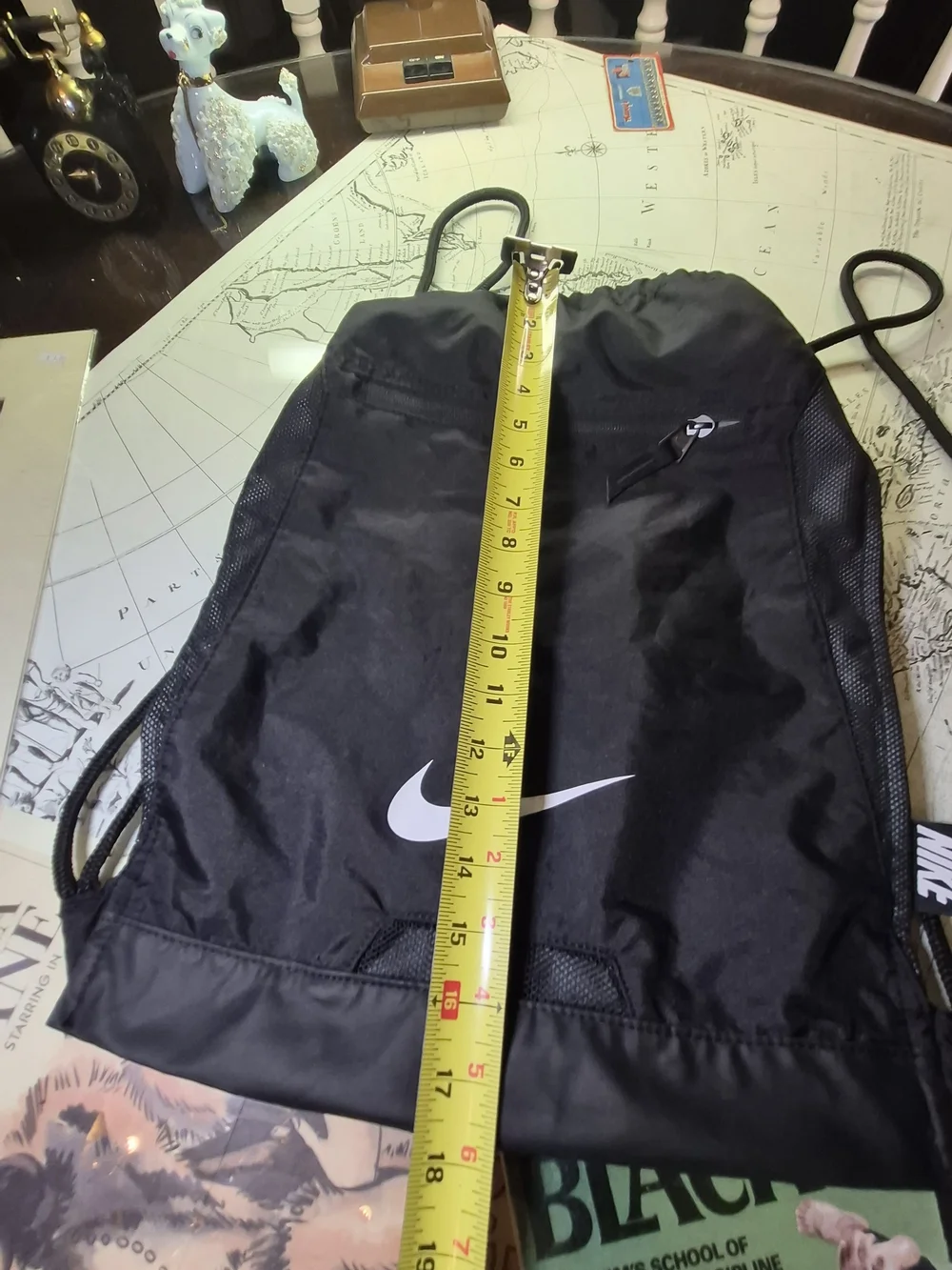 Nike Black Drawstring Gym Sack - Lightweight Men’s Bag